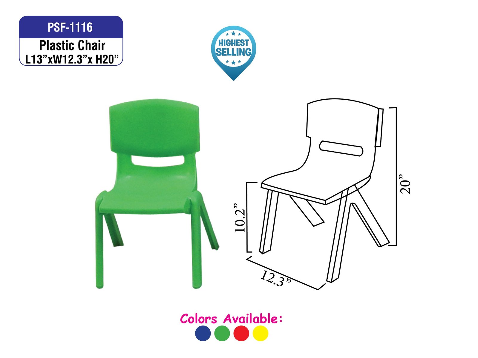 Green Child Chair