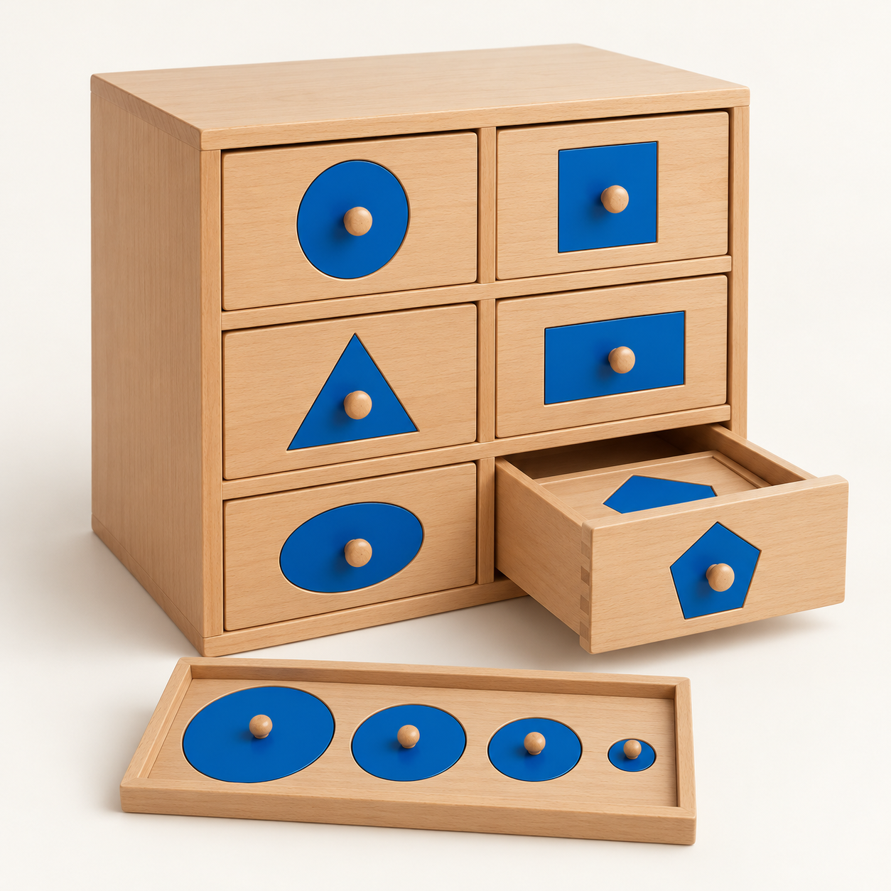 Geometric Cabinet — illustrative product image